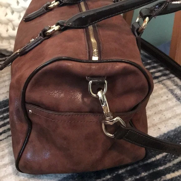 NWOT RARE Cole Haan leather satchel